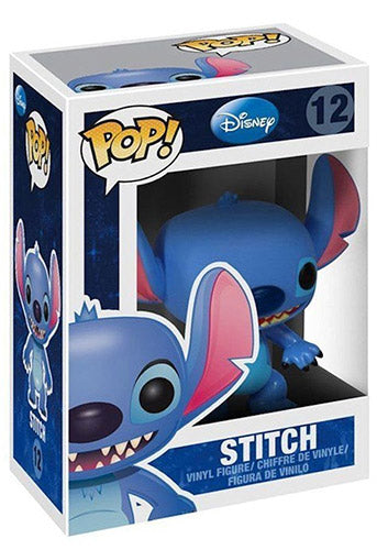 Funko Pop ! Disney Lilo & Stitch - (12) Stitch Classic Smile Vinyl Figure 9Cm