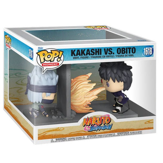 Funko Pop ! Moments Animation Naruto Shippuden - (1618) Kakashi Vs Obito Figure