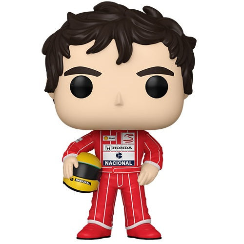 Funko Pop ! Racing F1 - (11) Ayrton Senna W/Helmet Vinyl Figure Mclaren 9Cm