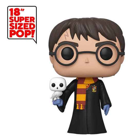 Funko Pop ! Movies - Harry Potter - (01) Harry Potter With Hedwig Giant 46Cm