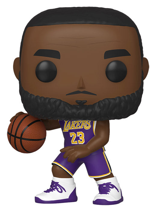 Funko Pop ! Basketball Nba Los Angeles Lakers - (66) Lebron James Figure 9Cm