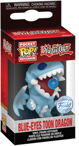 Funko Pop ! Keychain Animation Yu-Gi-Oh! - Blue Eyes Toon Dragon Special Attack