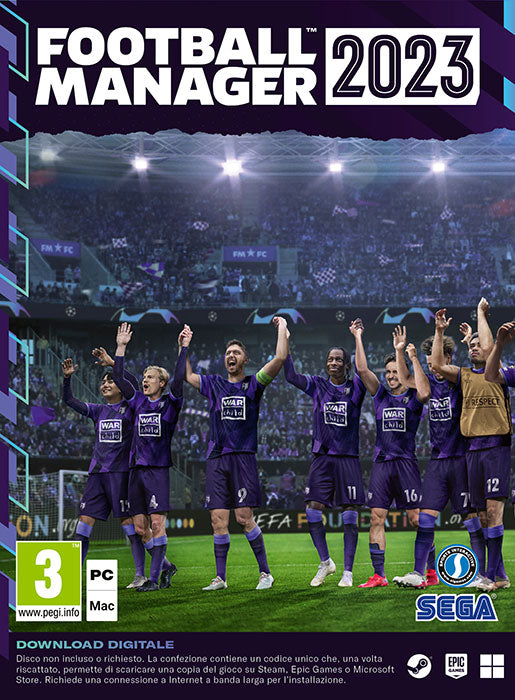 Football Manager 2023 Pc Videogioco Italiano Nuovo Gioco Computer Sigillato