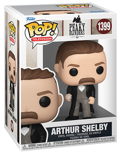 Funko Pop ! Tv Peaky Blinders - (1399) Arthur Shelby Figure Vinyl 9Cm In Stock