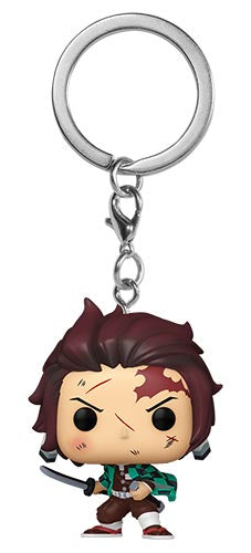 Funko Pop ! Keychain - Demon Slayer (Tanjiro Bd) Special Edition Portachiavi 4Cm
