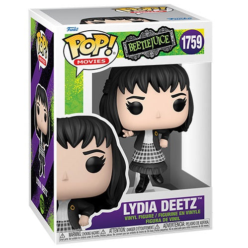 Funko Pop ! Movies - Beetlejuice (1759) Lydia Deetz Vinyl Figure 9Cm Statuetta