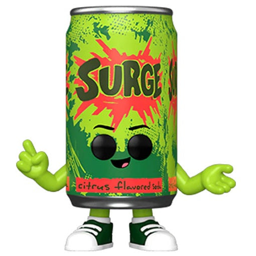Funko Pop ! Ad Icons Surge (235) Surge. Can Vinyl Figure 9 Cm Statuetta Tin Can