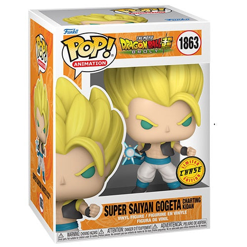 Funko Pop ! Dragon Ball Super Broly (1863) Super Saiyan Gogeta Chase Figure 9Cm
