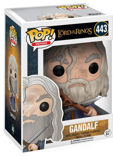 Funko Pop ! Movies Il Signore Degli Anelli - (443) Gandalf Figure Lord Of Rings