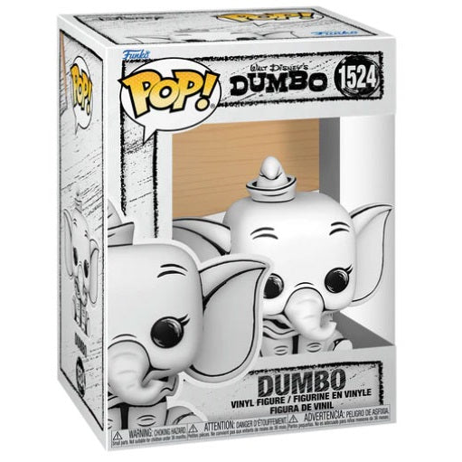 Funko Pop ! Disney (1524) Dumbo (Sketch) Vinyl Figure 9Cm Statuetta Schizzo