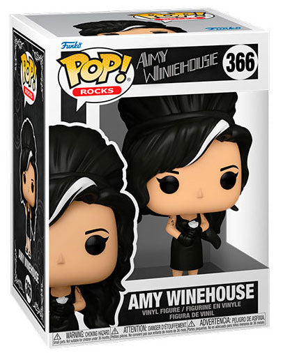 Funko Pop ! Rocks - (366) Amy Winehouse Back To Black Figure Singer Vinyl 9Cm