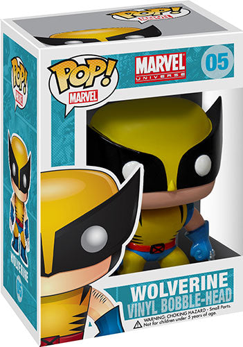 Funko Pop ! Marvel Universe - (1371) Wolverine Classic Figure Bobble Head 9Cm