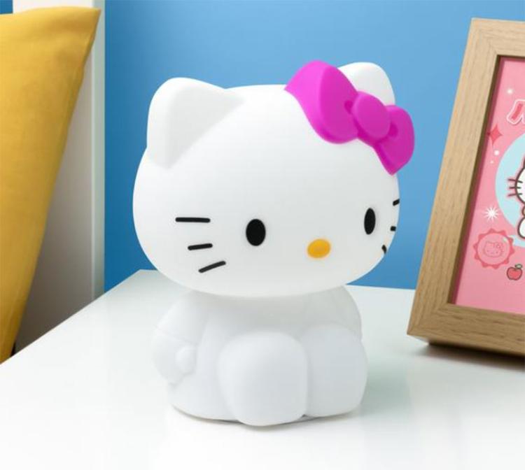 Paladone Lampada Hello Kitty Squishy 3D Lights Led Da Tavolo Ricaricabile 18Cm