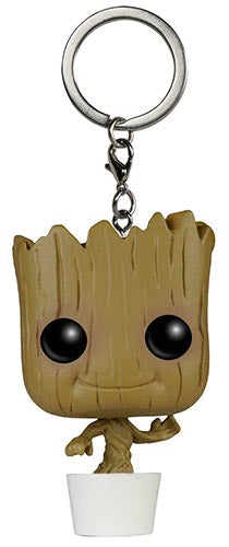 Funko Pop ! Pocket Keychain - Dancing Groot Portachiave Guardiani Della Galassia