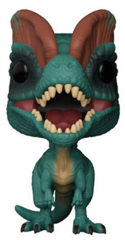 Funko Pop ! Movies Jurassic Park 25Th - (550) Dilophosaurus (Chase) Limited 9Cm
