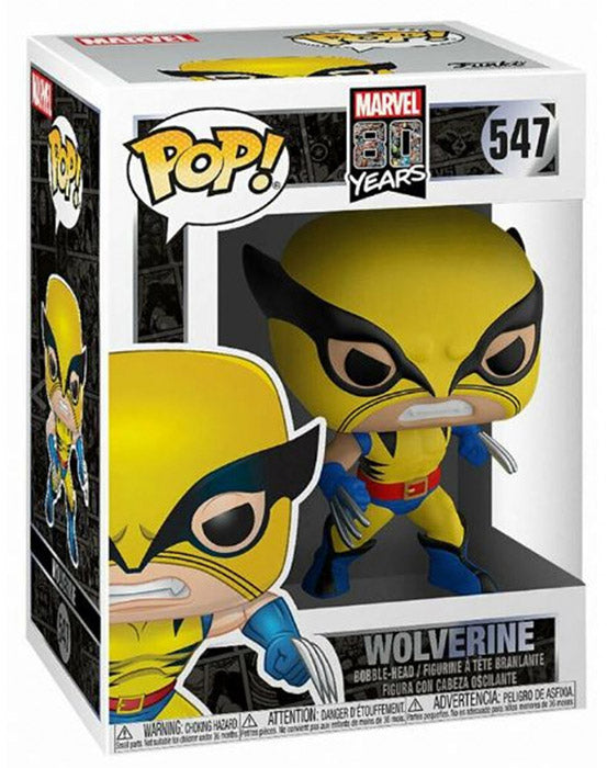 Funko Pop ! Marvel 80Th - (547) Wolverine First Appearance 80 Years Vinyl Figure