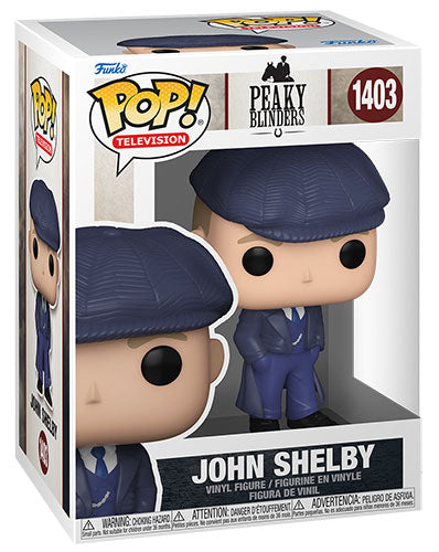 Funko Pop ! Tv Peaky Blinders - (1403) John Shelby Figure Vinyl 9Cm In Stock