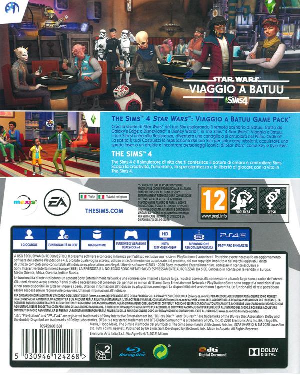 The Sims 4 Ps4 Videogioco Playstation 4 Italiano Nuovo Cd Fisico Nuovo Sigillato