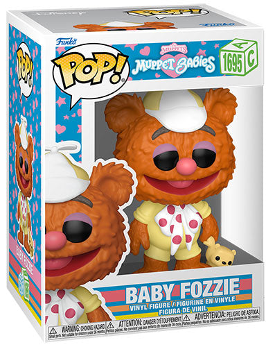 Funko Pop! Television The Muppets Babies (1695) Baby Fozzie - Vinyl Figure 9cm