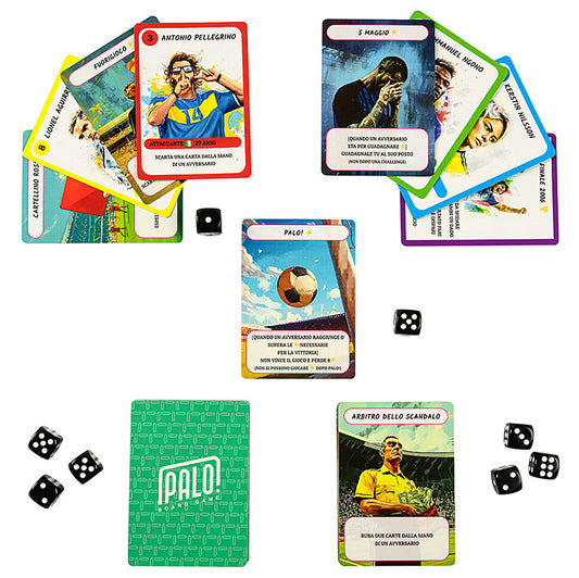 PALO! Gioco Da Tavolo Calcio Soccer Game Nuova Ed. Italiana Board Game
