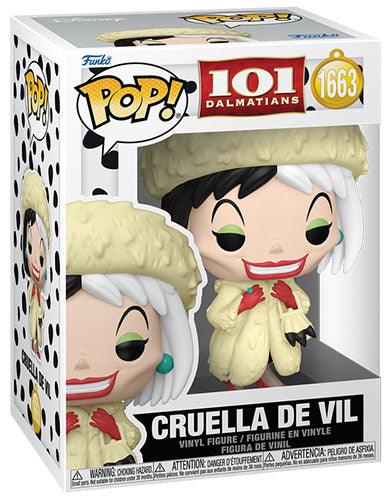 Funko Pop ! Disney La Carica dei 101 - (1663) Crudelia De Mon Figure Cruella 9cm