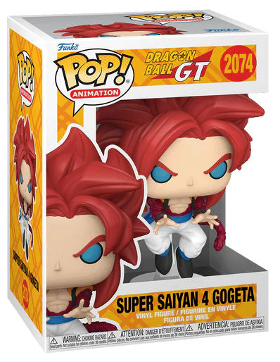 Funko Pop ! Animation Dragon Ball Gt - (2074) Super Saiyan 4 Gogeta 9cm