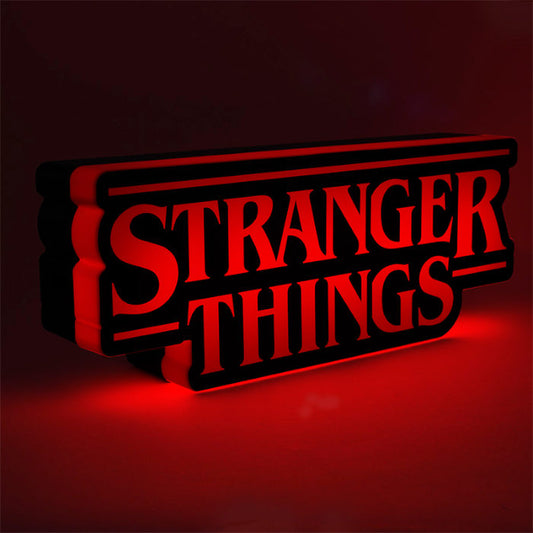 Paladone Lampada Ufficiale Stranger Things Logo Light V2 Led Pulse 31Cm