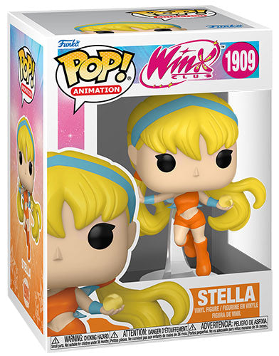 Funko Pop ! Animation - Winx Club (1909) Stella Vinyl Figure 9Cm Statuetta