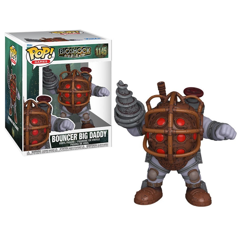 Funko Pop! Games Bioshock - (1145) Bouncer Big Daddy Figure 15Cm