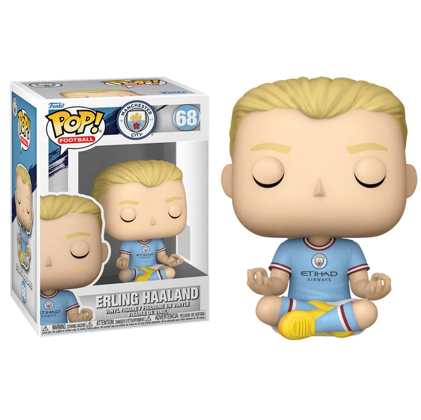 Funko Pop ! Football Manchester City - (68) Erling Haaland Celebration Figure 9cm