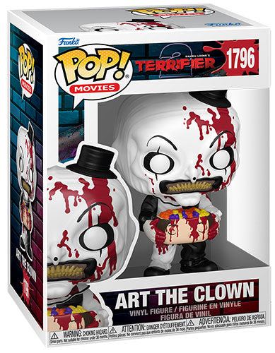 Funko Pop ! Movies Terrifier 2 - (1796) Art The Clown w/Head Bloody 9cm