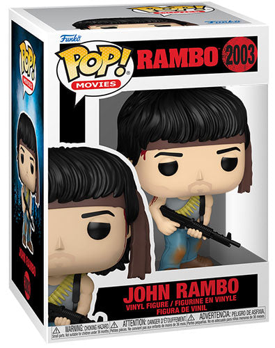 Funko Pop ! Movies Rambo - (2003) John Rambo Figure 9cm (Preorder)