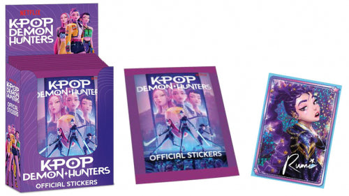 KPop Demon Hunters Display 40 Pacchetti Bustine (75 Figurine) Stickers Dyramix