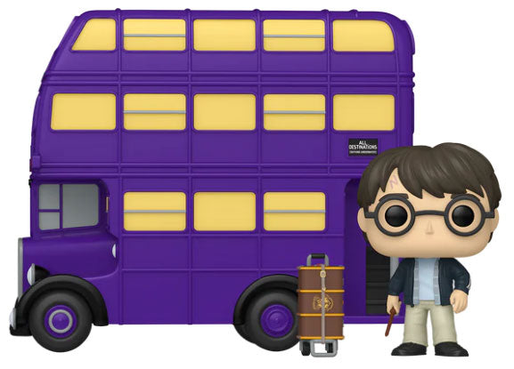 Funko Pop ! Movies - Harry Potter (139) Harry w/Knight Bus Vinyl Figure 25m (Preordine)