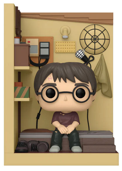 Funko Pops Nooks! Harry Potter in Cupboard Vinyl Figure 15m (Preordine)