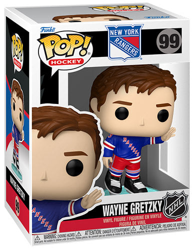 Funko Pop! Hockey NHL New York Rangers - (99) Wayne Gretzky (Farewell) Figure Hockey - 9cm