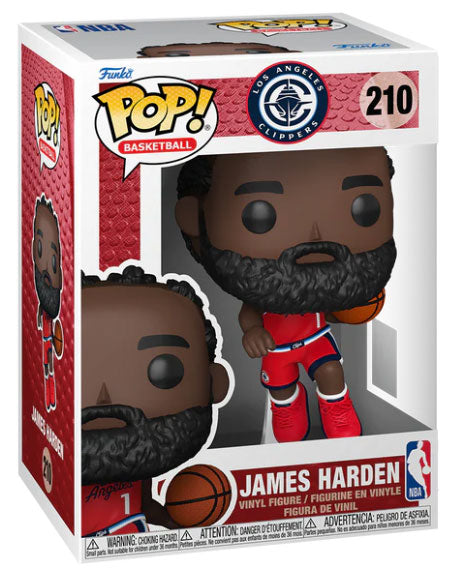 Funko Pop ! NBA - Los Angeles Chipper (210) James Harden 9cm (Preorder)