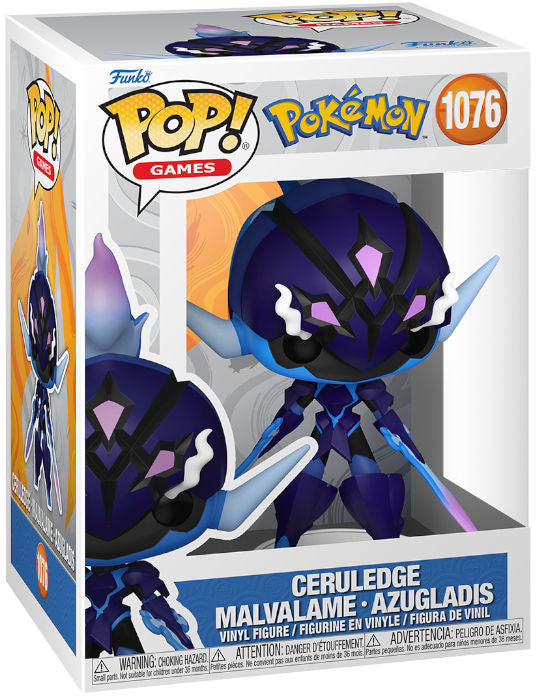 Funko Pop ! Games - Pokémon (1076) Ceruledge Vinyl Figure 9cm (Preordine)
