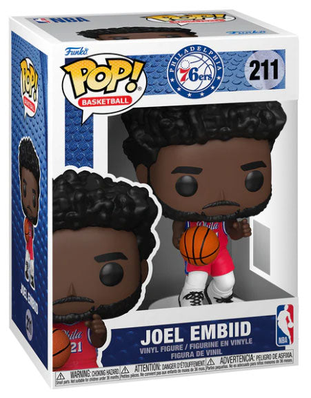 Funko Pop ! NBA - Philadelphia 76ers (211) Joel Embiid 9cm (Preorder)