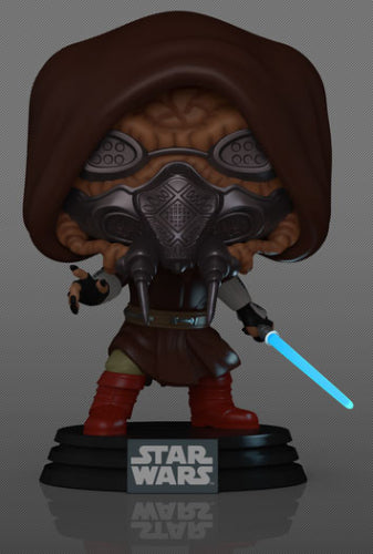 Funko Pop! Star Wars Animation - (852) Plo Koon Glow Figure 9cm - Clone Wars Vinyl