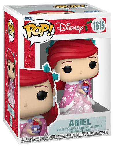Funko Pop ! Disney Princess - (1615) Holiday Ariel Figure 9cm La Sirenetta