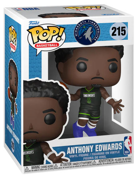 Funko Pop ! NBA - Minnesota Timberwolves (215) Anthony Edwards 9cm (Preorder)