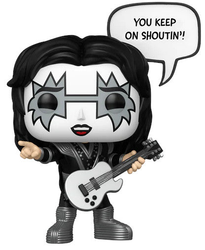 Funko Pop ! Rocks Kiss - (473) The Spaceman Rock & Roll All Nite Figure 9cm