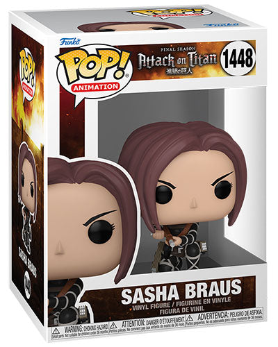 Funko Pop ! Animation Attack On Titan S5 - (1448) Sasha Braus Figure 9Cm A.O.T.