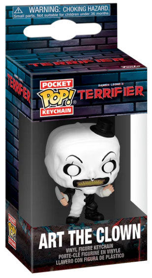 Funko Pop ! Keychain Terrifier - Art The Clown Horror Portachiavi 4cm