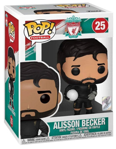 Funko Pop ! Football Liverpool (25) Alisson Becker Vinyl Figure 9Cm Player Football