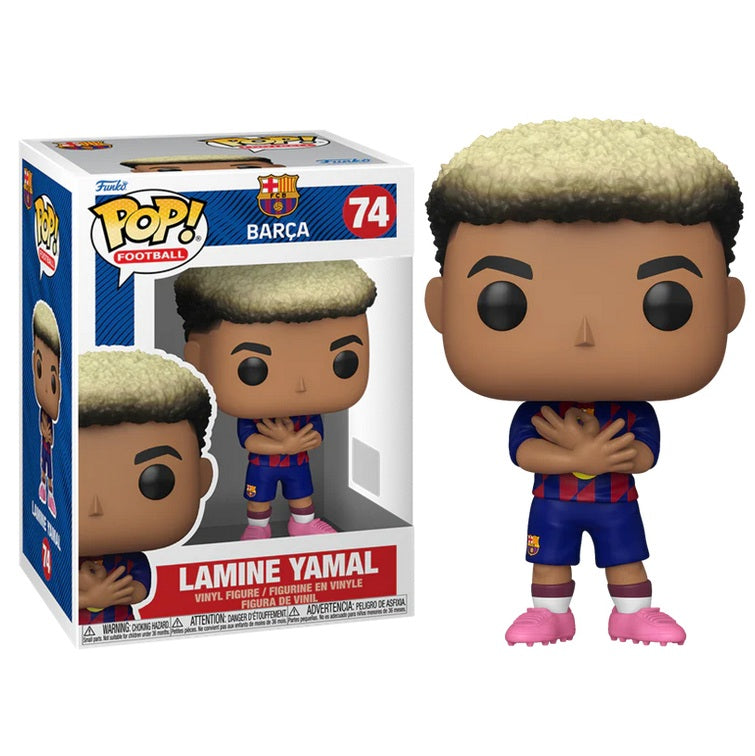 Funko Pop ! Football Barcellona - (74) Lamine Yamal Figure Player Barca 9cm