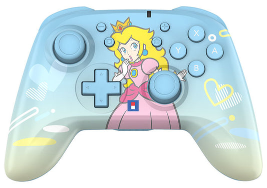 Hori Wireless Super Mario (City Pop Peach) Nintendo Switch Horipad Controller