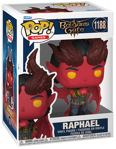 Funko Pop ! Games Baldur's Gate 3 - (1188) Raphael (Cambion Devil) Figure 9cm