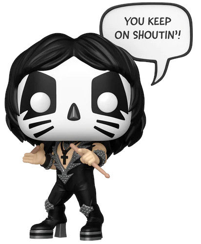 Funko Pop ! Rocks Kiss - (474) The Catman Rock & Roll All Nite Figure 9cm